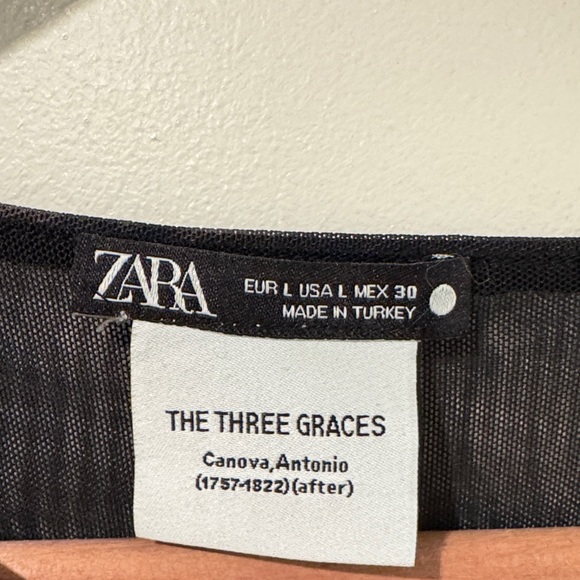 Zara Black Label Dress with White Care Tag - Picture 2 of 2